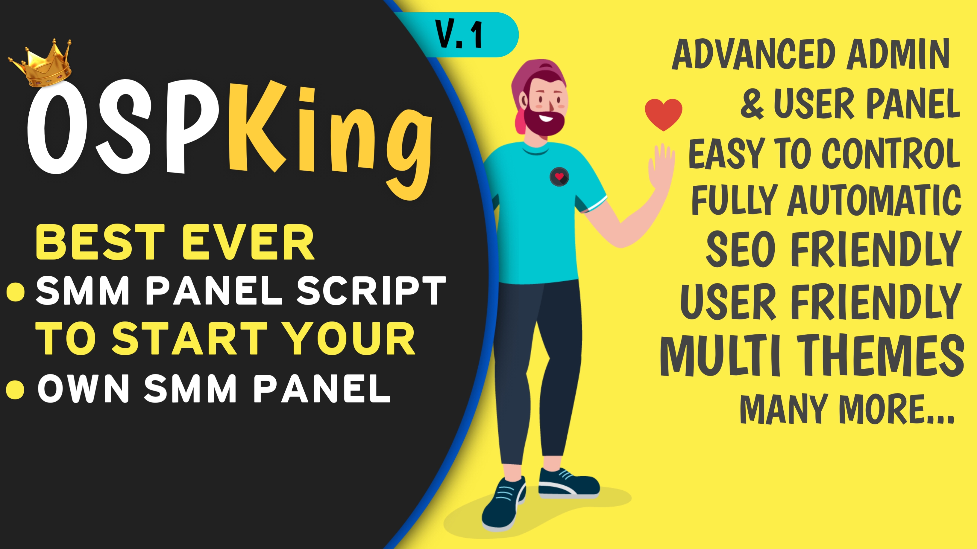 OSPKing SMM Panel Script